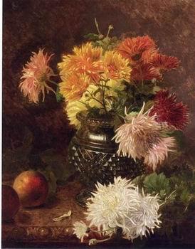 unknow artist Floral, beautiful classical still life of flowers 020